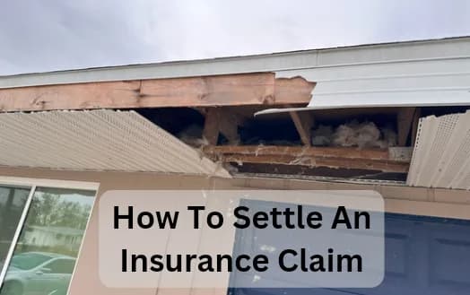 How To Settle An Insurance Claim - Processing The Insurance Settlement