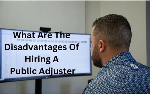 What Are The Disadvantages Of Hiring A Public Adjuster - Cons Of Hiring A Public Adjuster